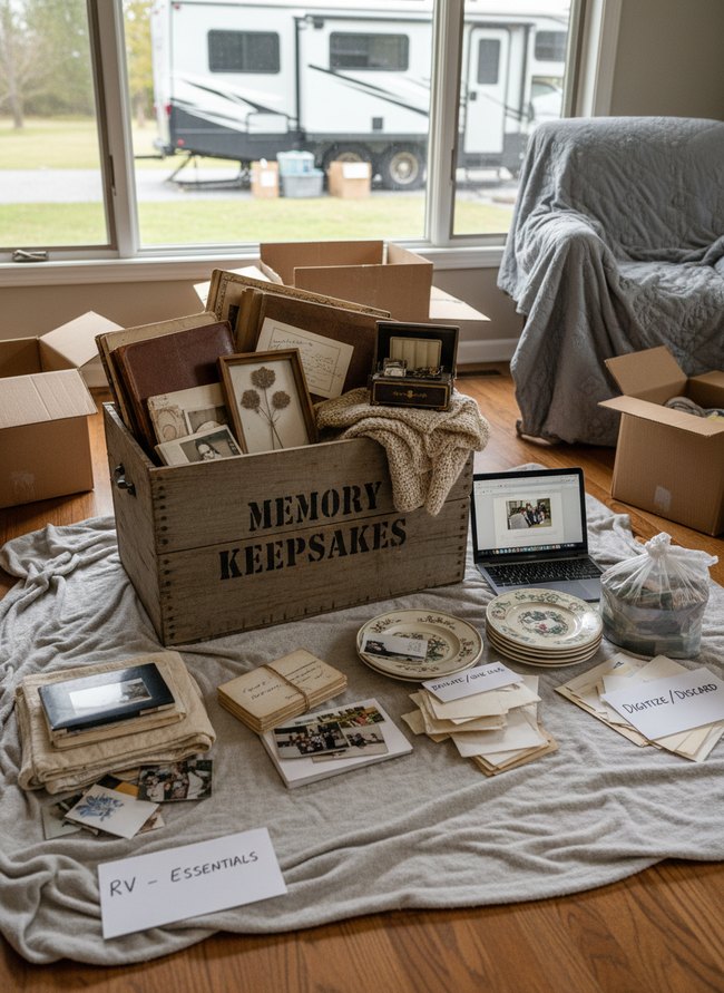 Memory Keepsake Downsizing Strategy