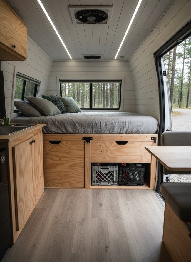 Elevated Platform Bed