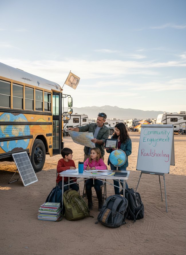 Community Engagement Roadschooling