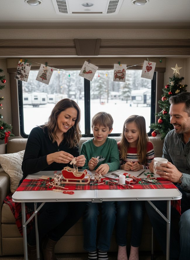 Miniature Sleigh Crafting