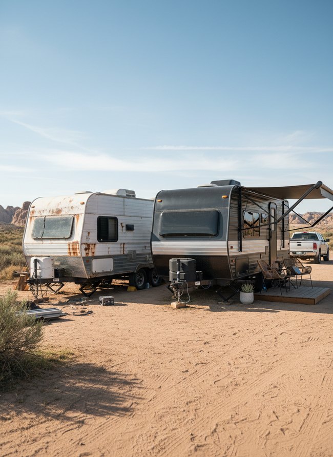 Sleek Minimalist Trailer Redo