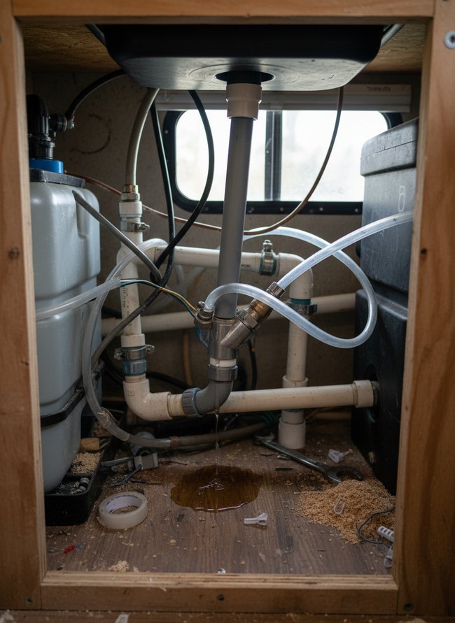 Improper Plumbing Connections