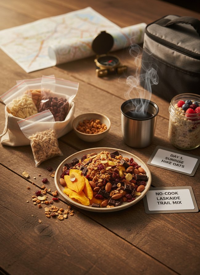 No-Cook Camping Itinerary