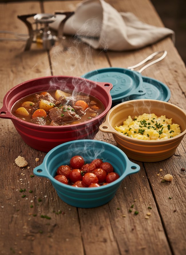 Collapsible Silicone Pot Assortment