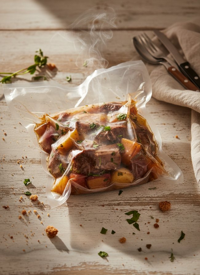 Vacuum Sealed Meal Prep
