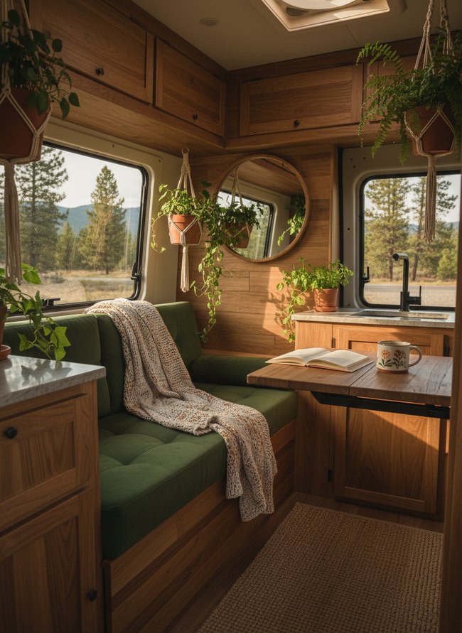 Biophilic Greenery Van Space