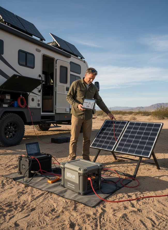 Battery Bank Capacity Matching