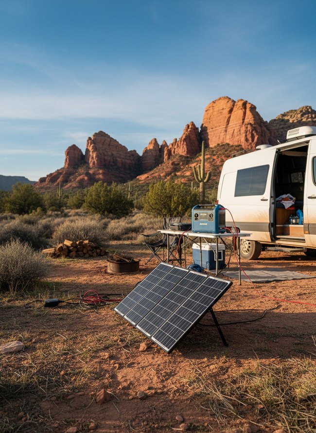 Solar Panel Setup