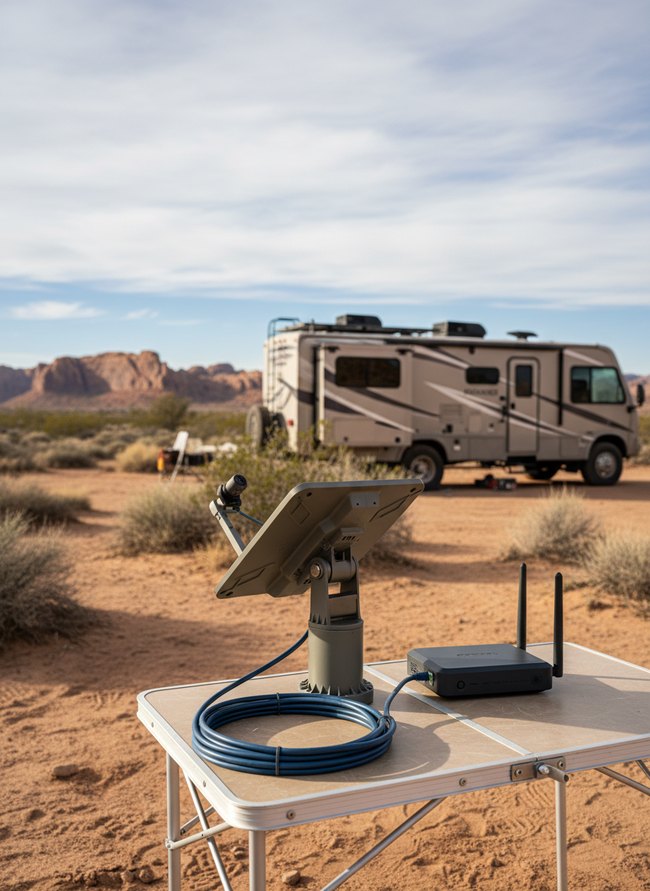 Compact Satellite Internet