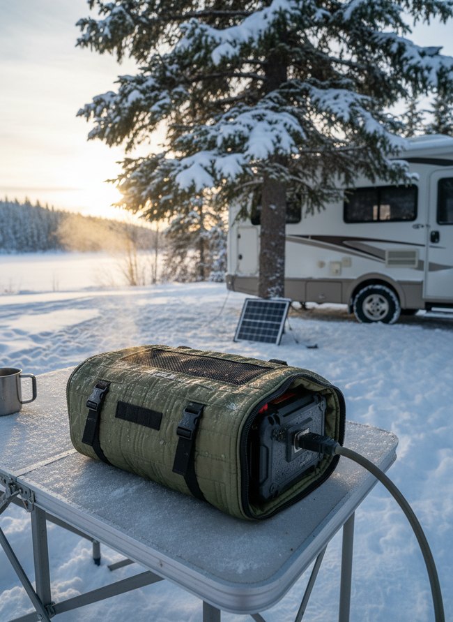 Battery Bank Thermal Wrap