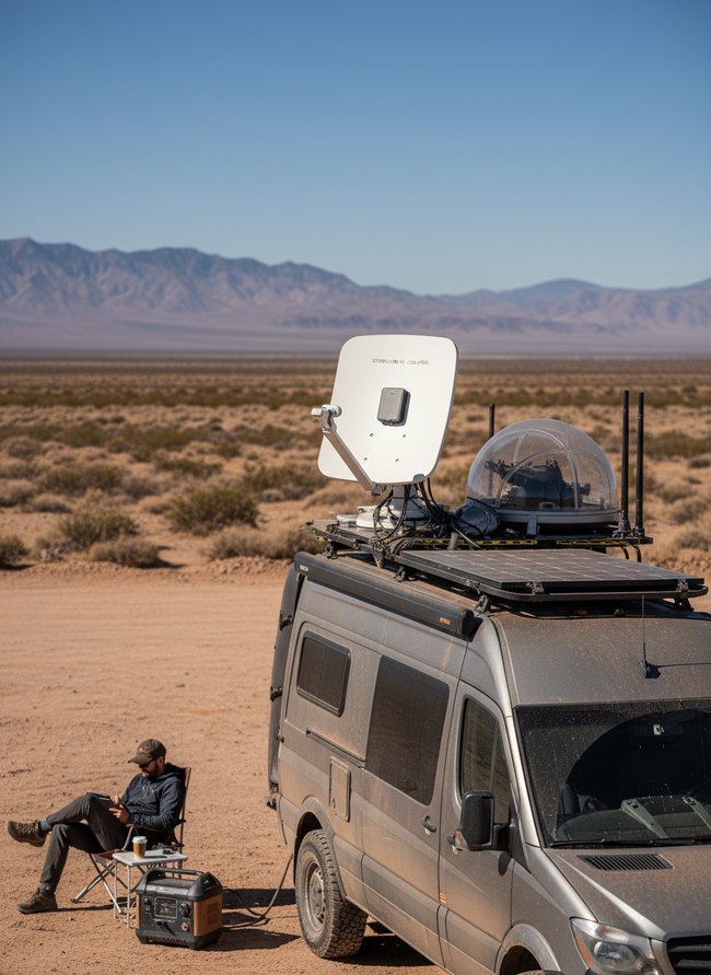 Compact Satellite Internet