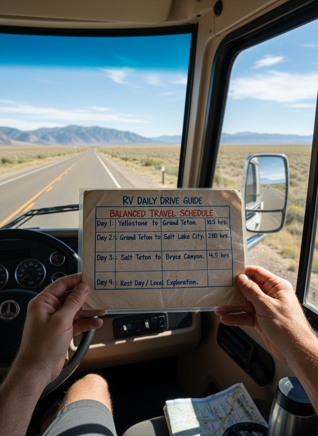 Balanced Travel Schedule