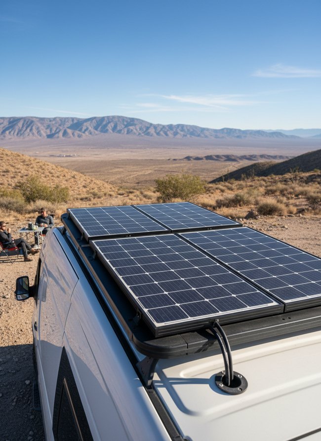 Hard-Shell Roof Mount Array