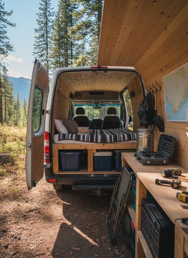 Basic Adventure Van Setup