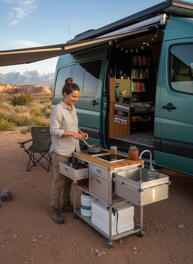 Portable Outdoor Kitchenette