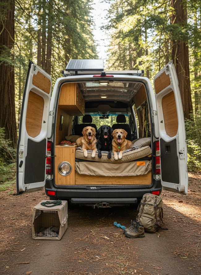 Rear Door Dog Lounge
