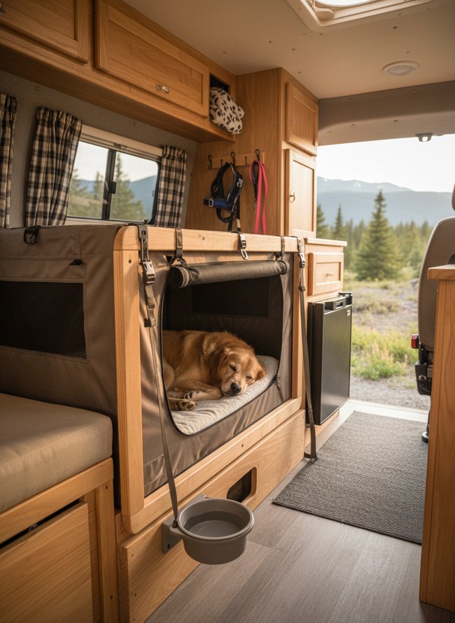 Built-In Travel Kennel