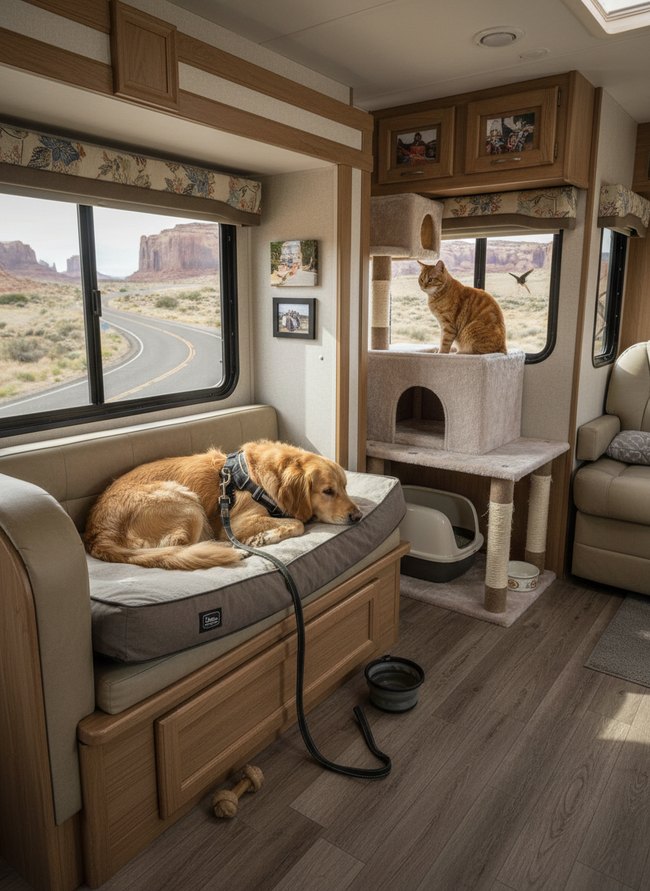 Secure Pet RV Travel