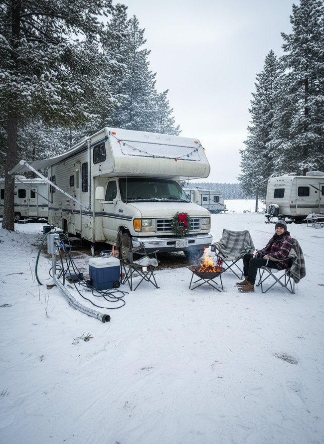 Parked Winter Wonderland