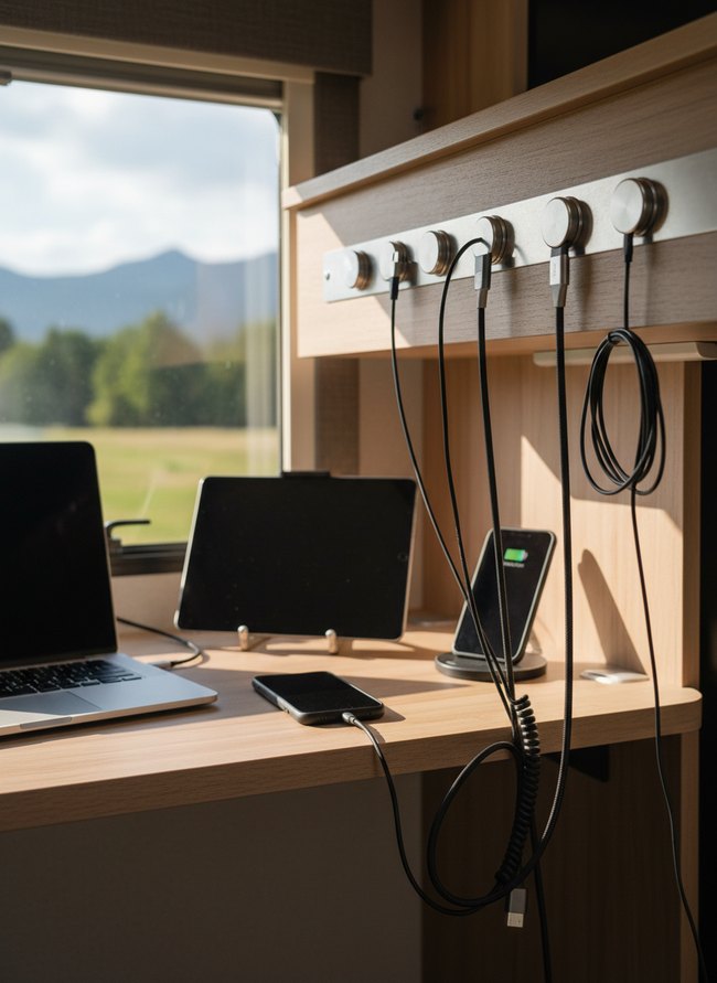 Magnetic Cable Management