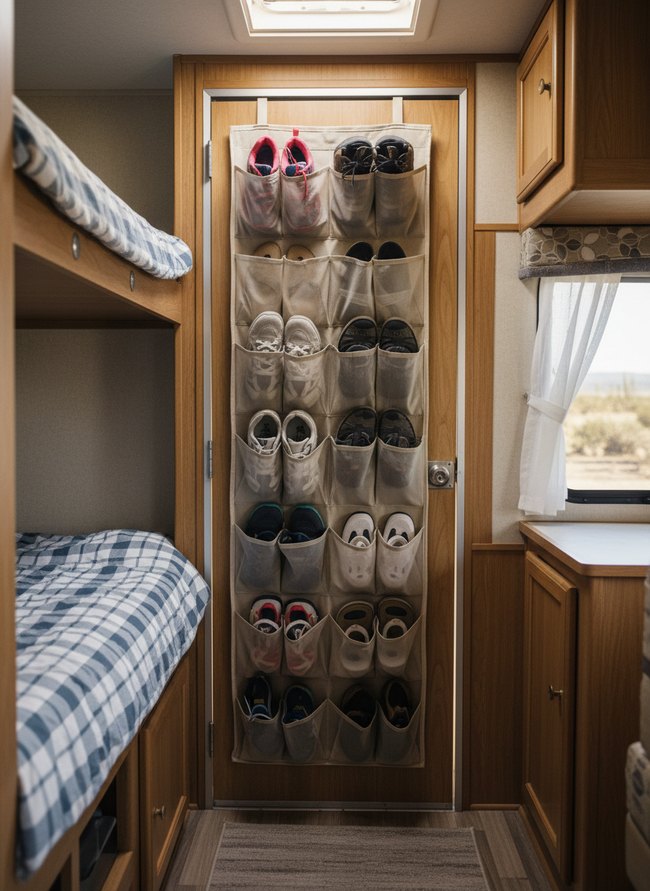 Over-Door Shoe Pockets