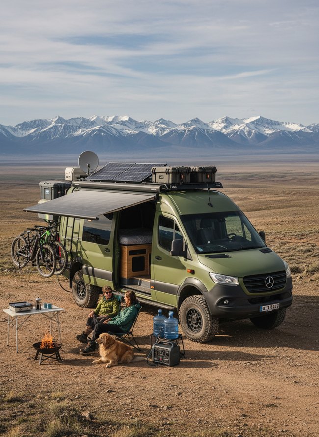 Off-Grid Adventure Van