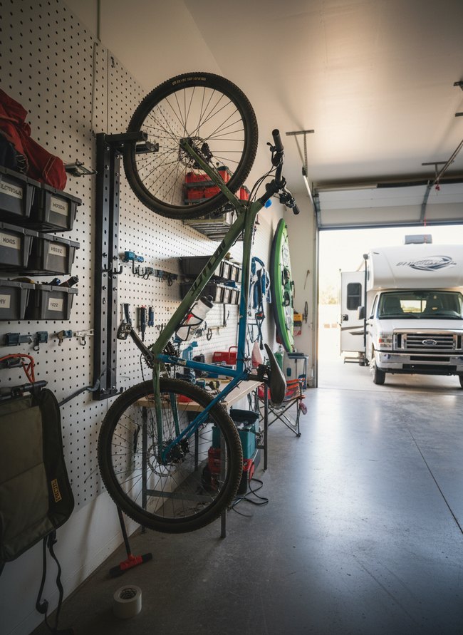 Vertical Bike Rack Mount