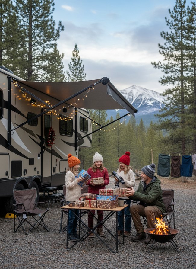 Campsite Gift Exchange