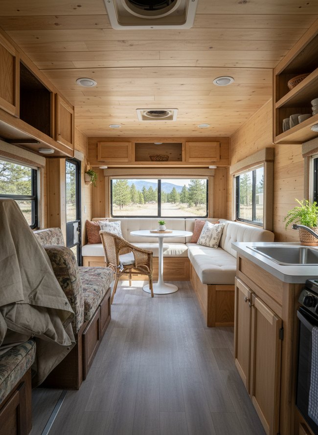 Bright Contemporary Motorhome Update