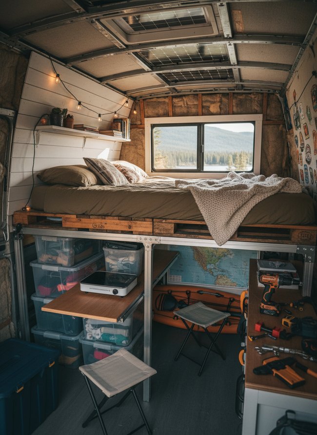 Elevated Platform Bed