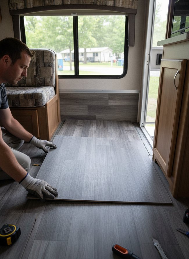 Modern Gray Laminate