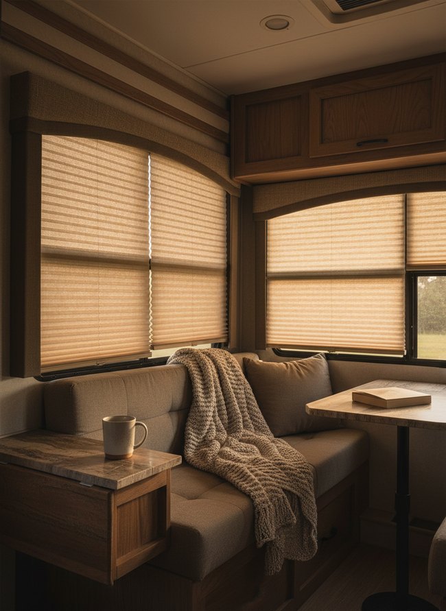 Cordless Cellular Honeycomb Blinds