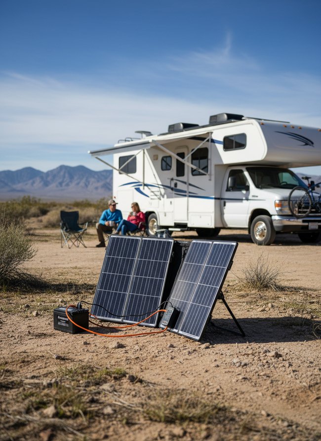 Foldable Suitcase Solar Kit