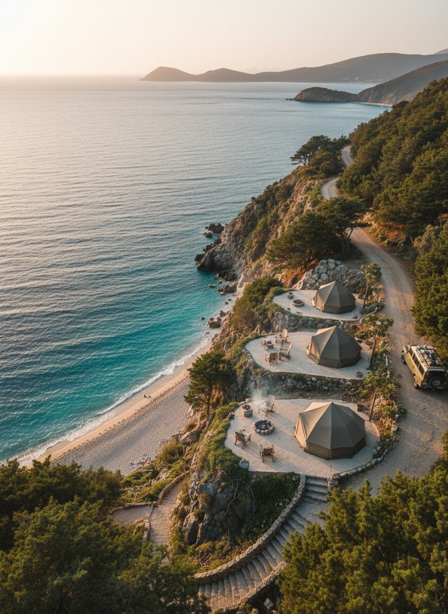Coastal Cliffside Hideaway