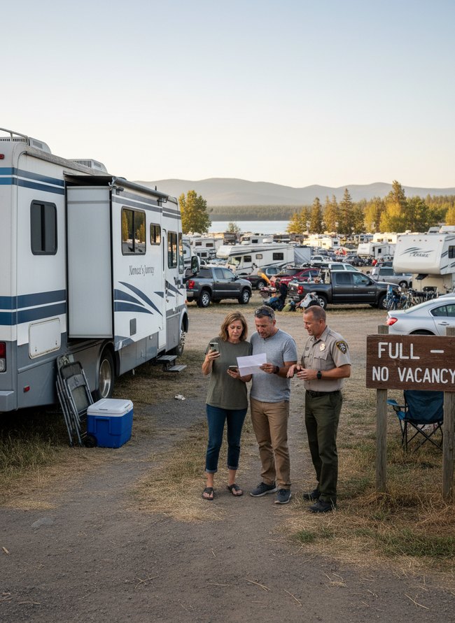 Overbooking Campground Stays