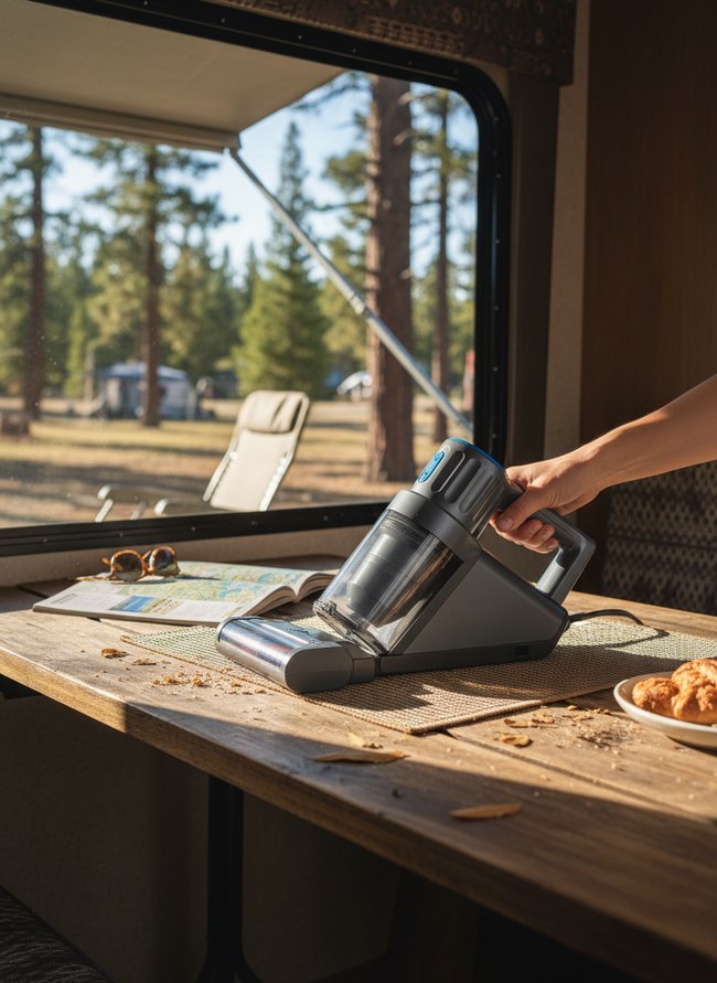Miniature Cordless Hand Vacuum