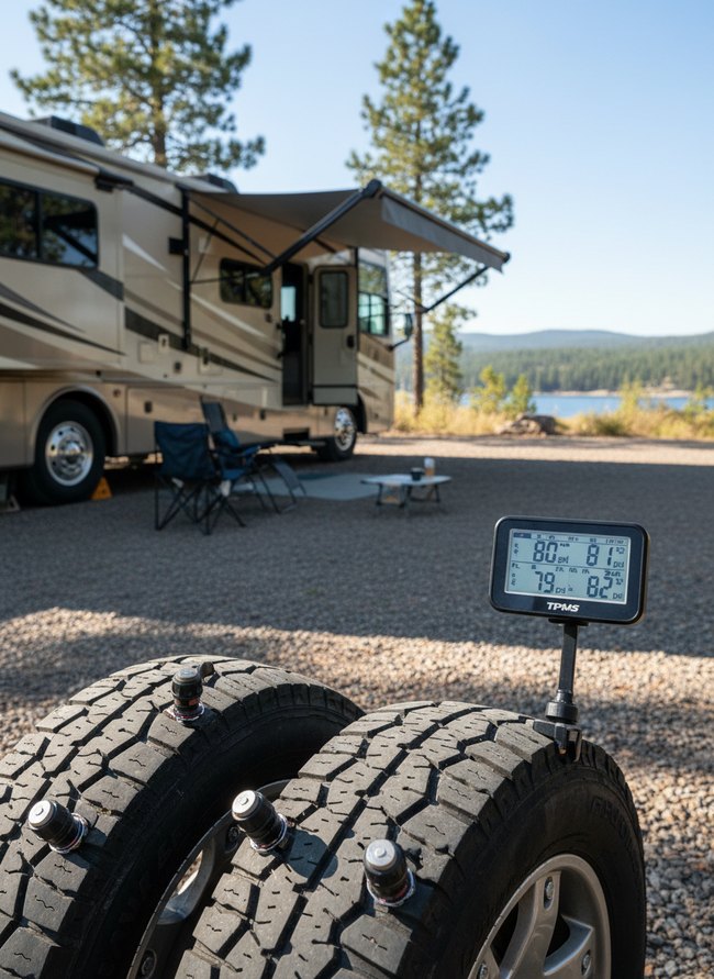 Wireless Tire Pressure Monitor