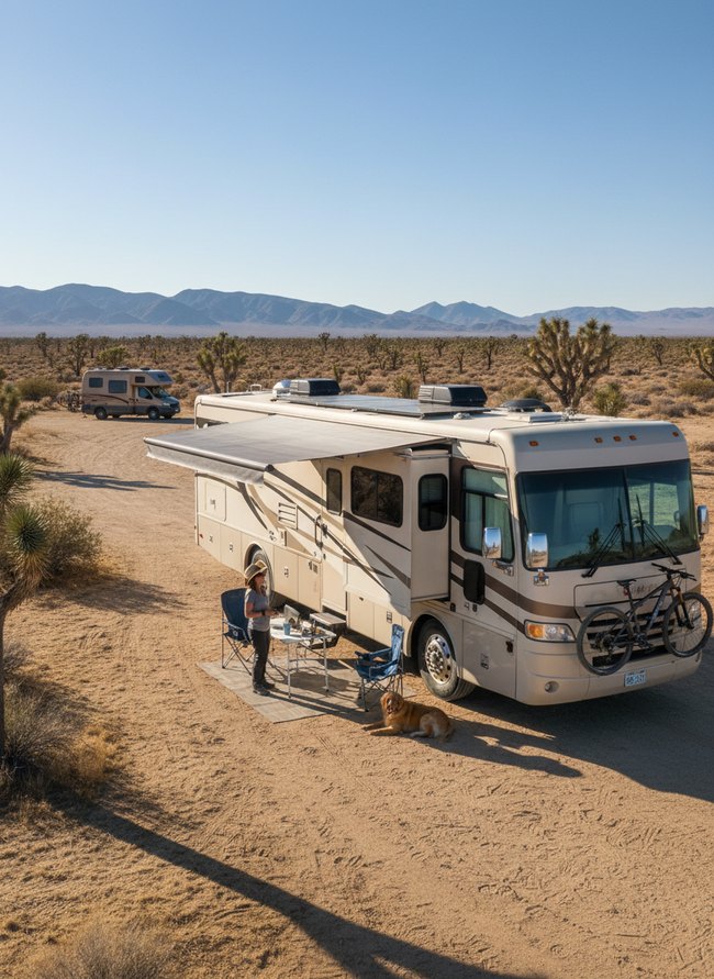 Expansive Motorhome Living