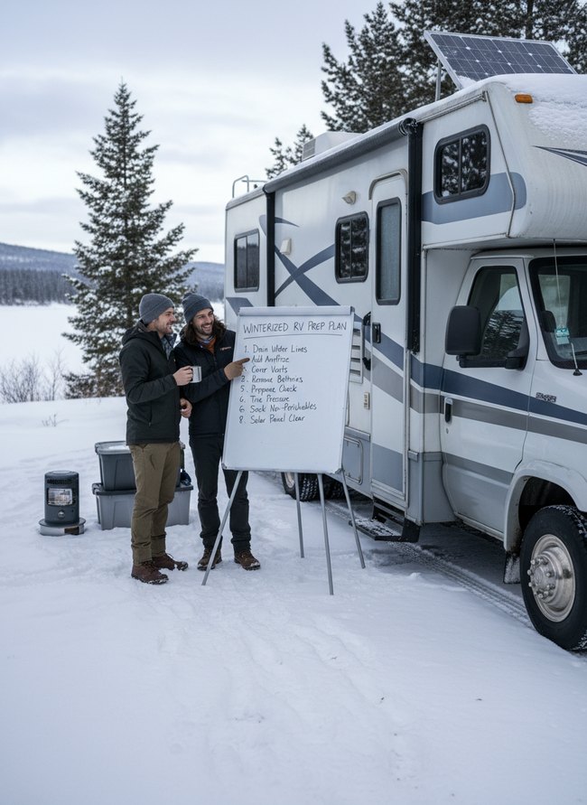 Winterized RV Prep Plan