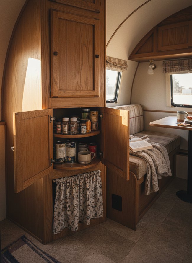 Corner Cabinet Lazy Susan