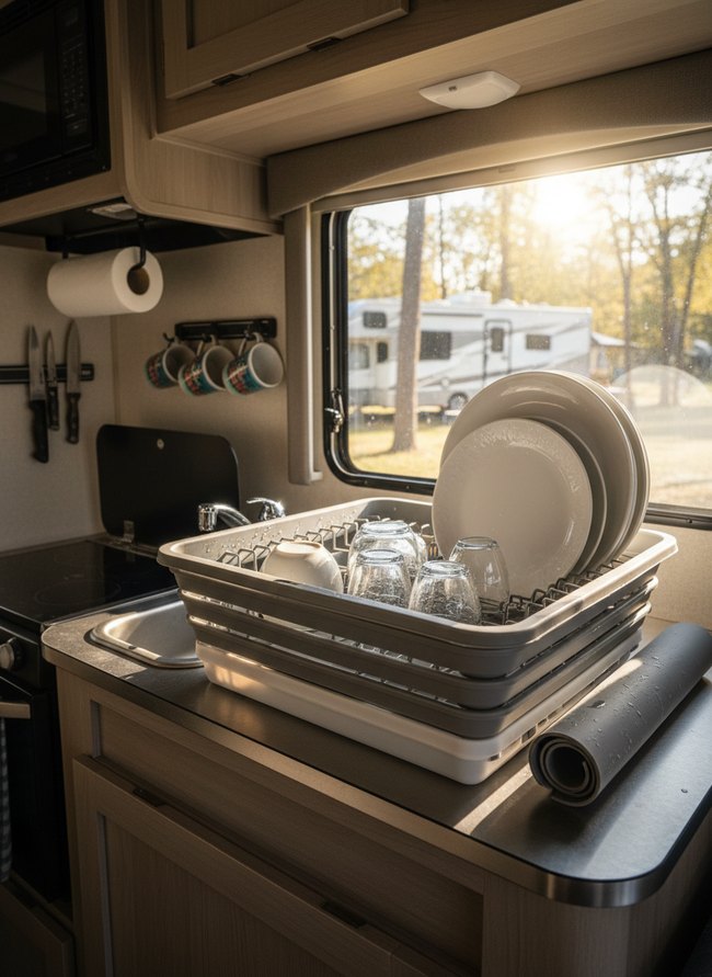 Collapsible Dish Drying
