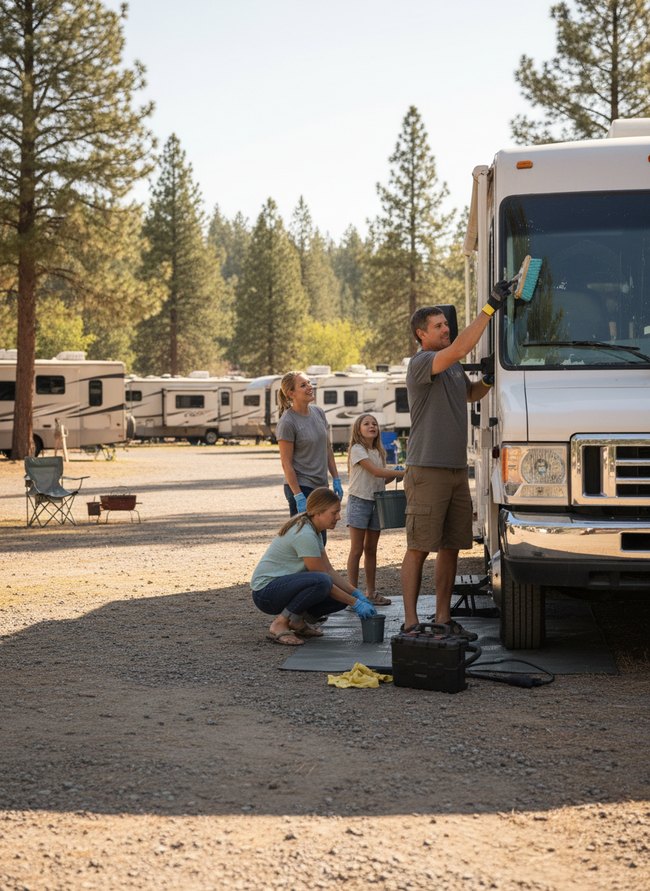 Weekly RV Maintenance Day