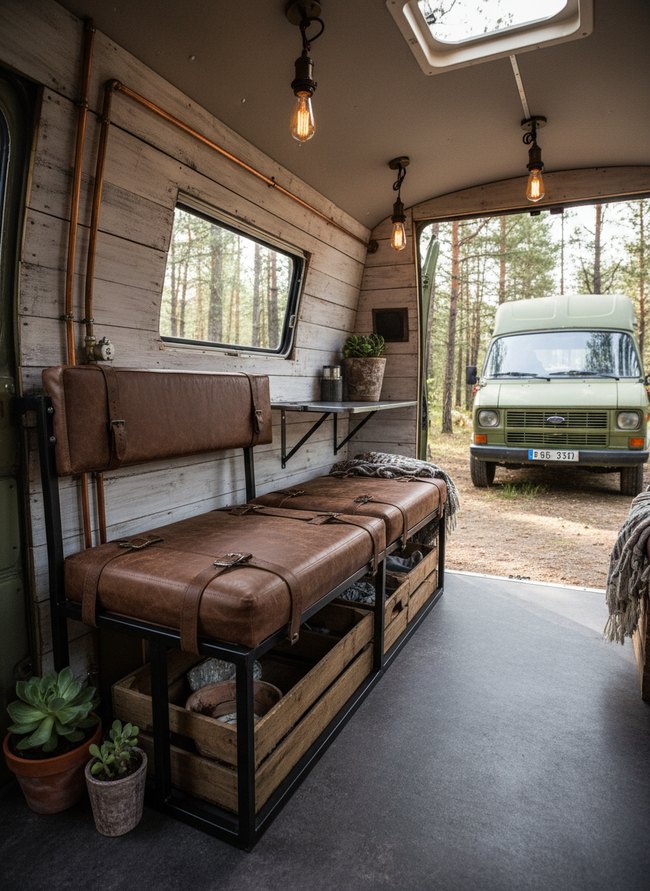 Industrial Style Seating Conversion