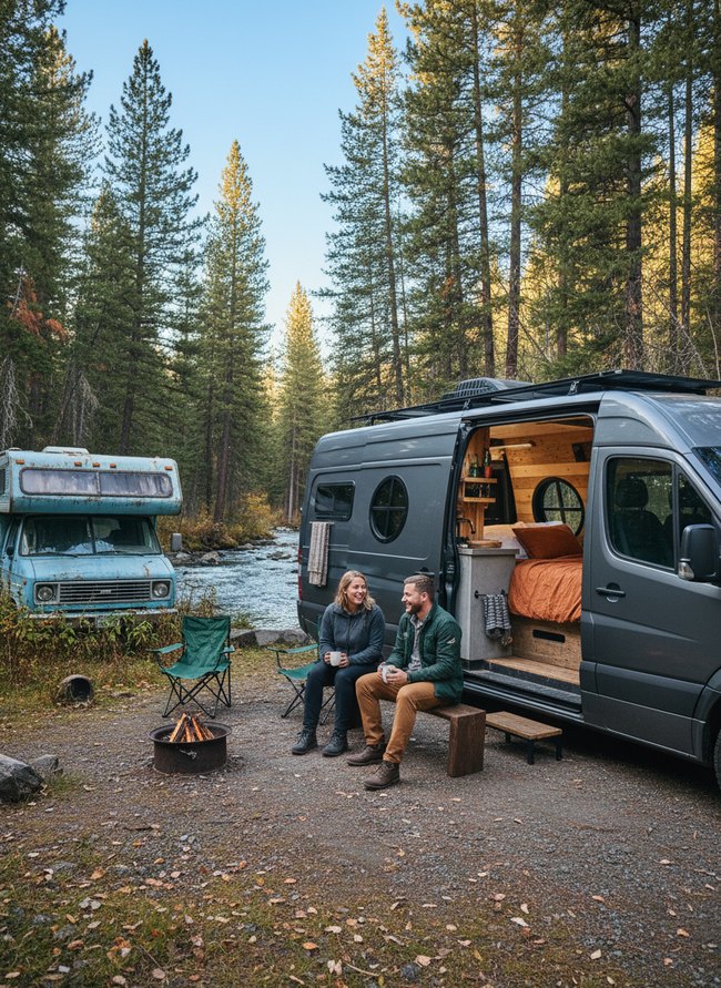 Industrial Chic Van Conversion