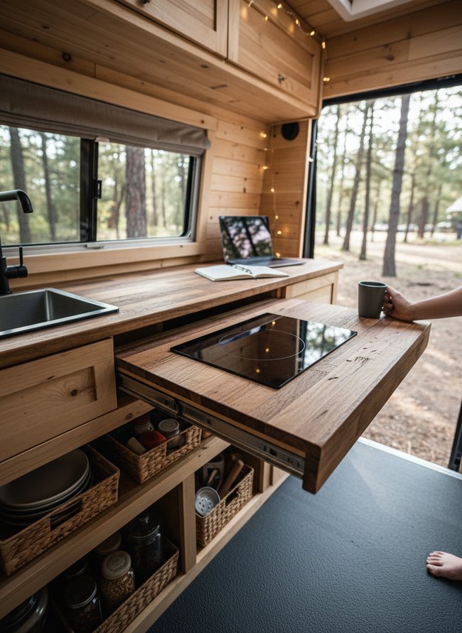 Pull-Out Countertop