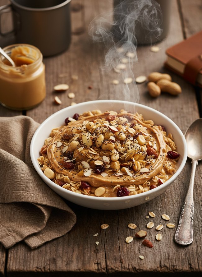 Quick Oats Nut Butter