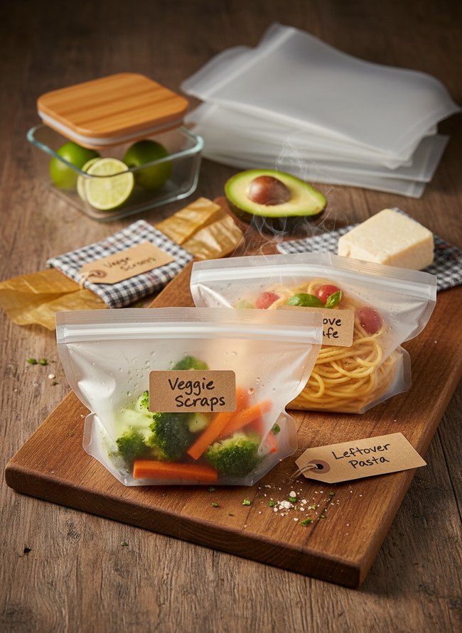Fridge-Safe Bag Storage