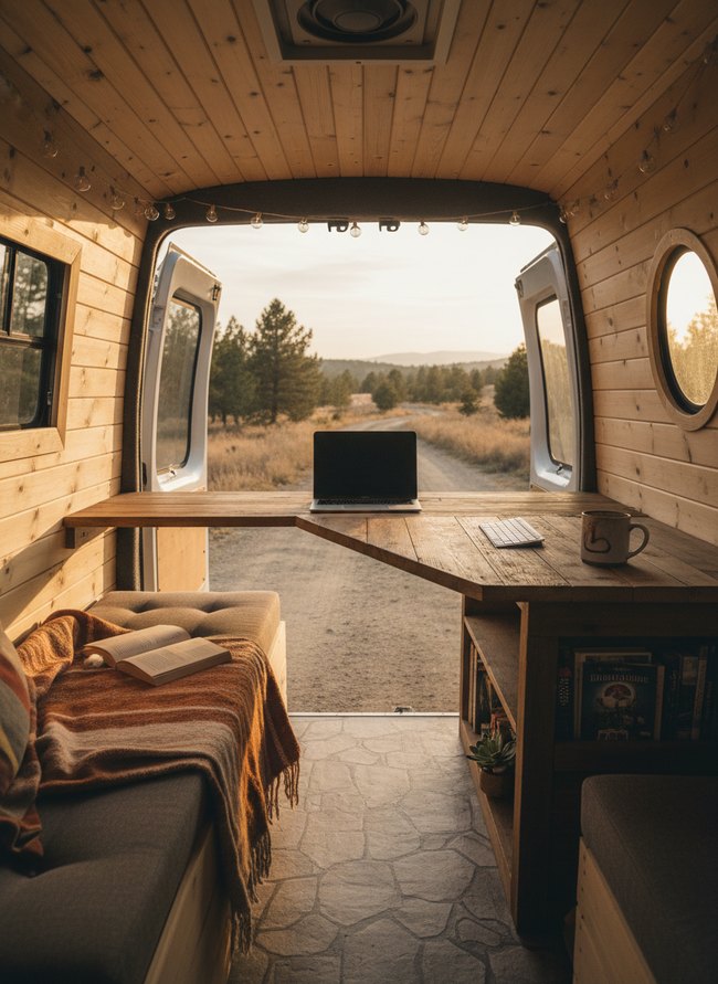 Compact Digital Nomad Office