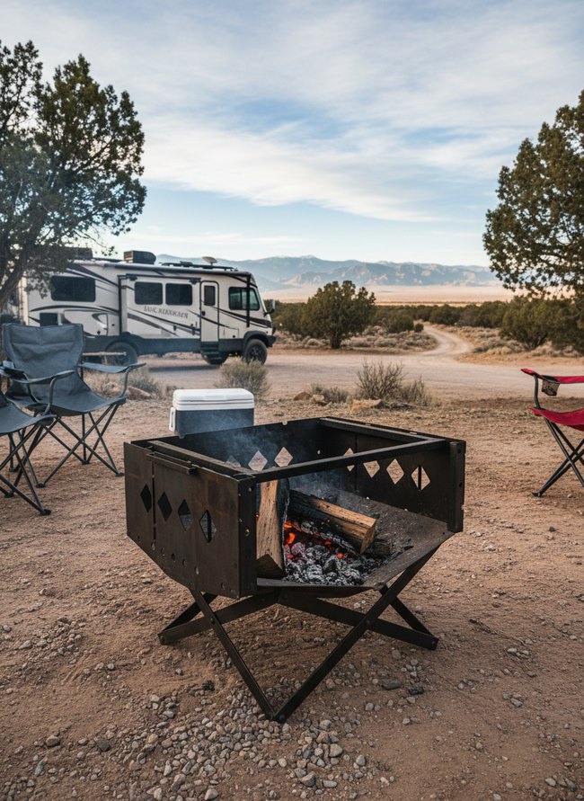 Foldable Camp Fire Pit