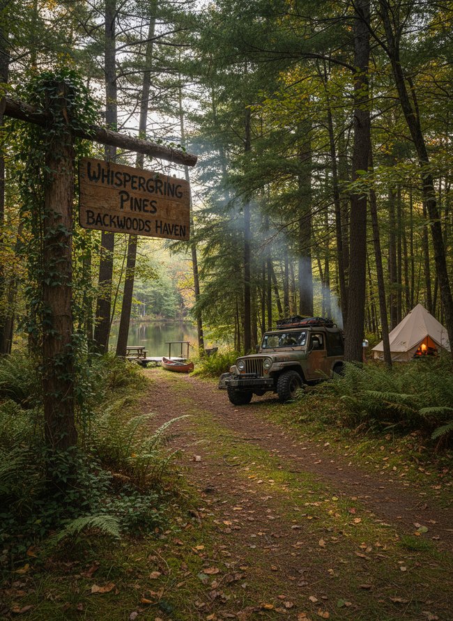 Whispering Pines Backwoods Haven